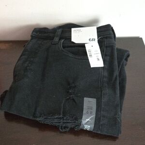 Aeropostale Black High Rise Women Jeans